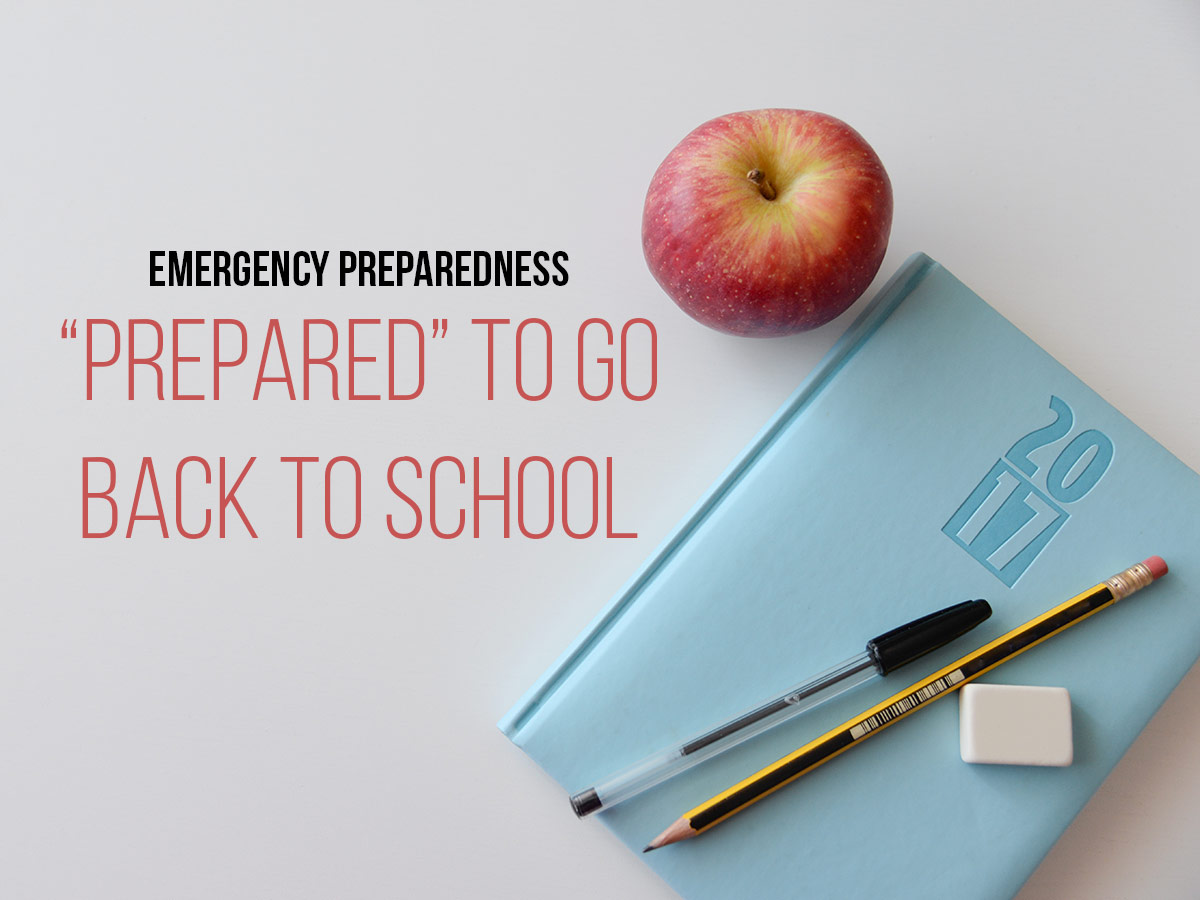 Emergency Preparedness Back to School Issaquah Highlands