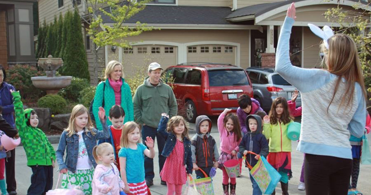 Issaquah Highlands Egg Hunt