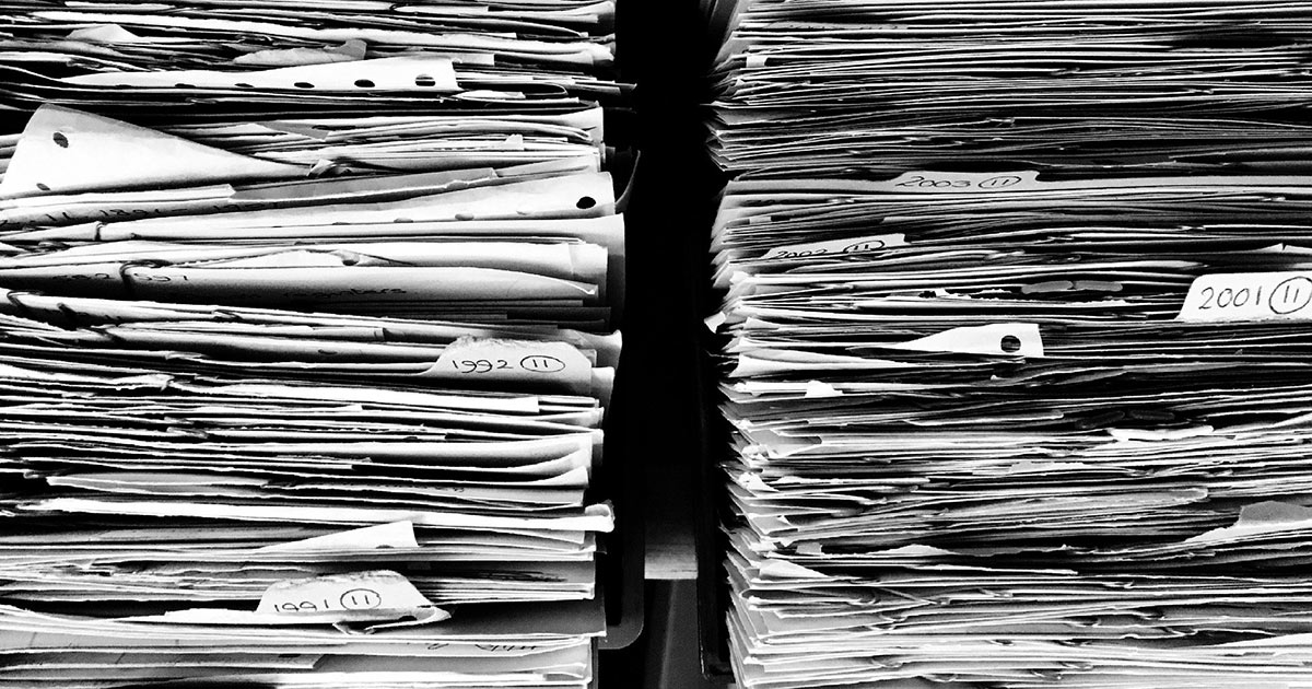 Home Organization Files Finances