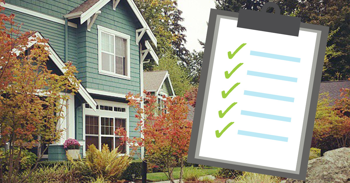 Homeowner prep checklist